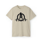 Classic Logo Black - Unisex Ultra Cotton Tee - Plain Back