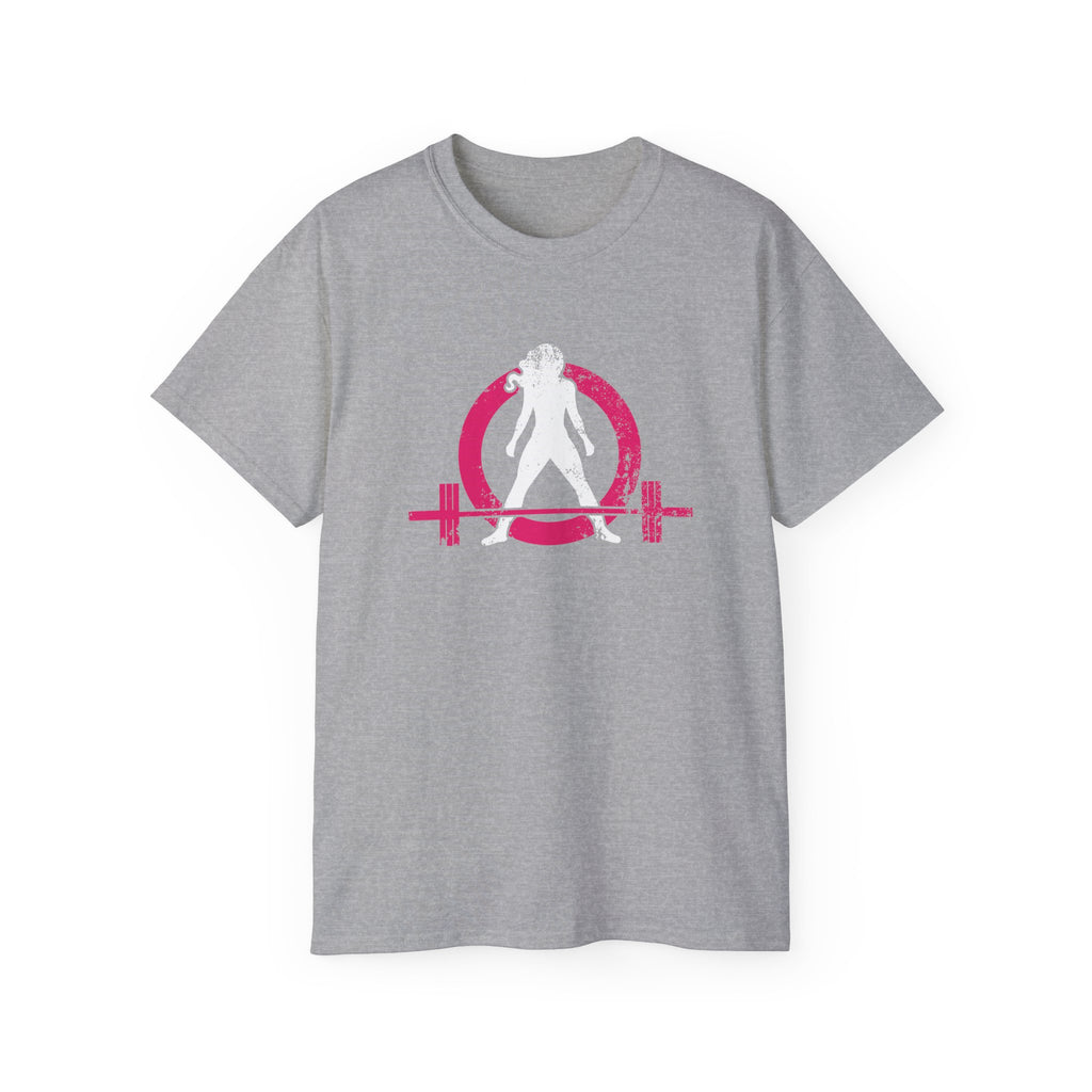 Strong Not Skinny - Unisex Ultra Cotton Tee - Color Distressed Logo