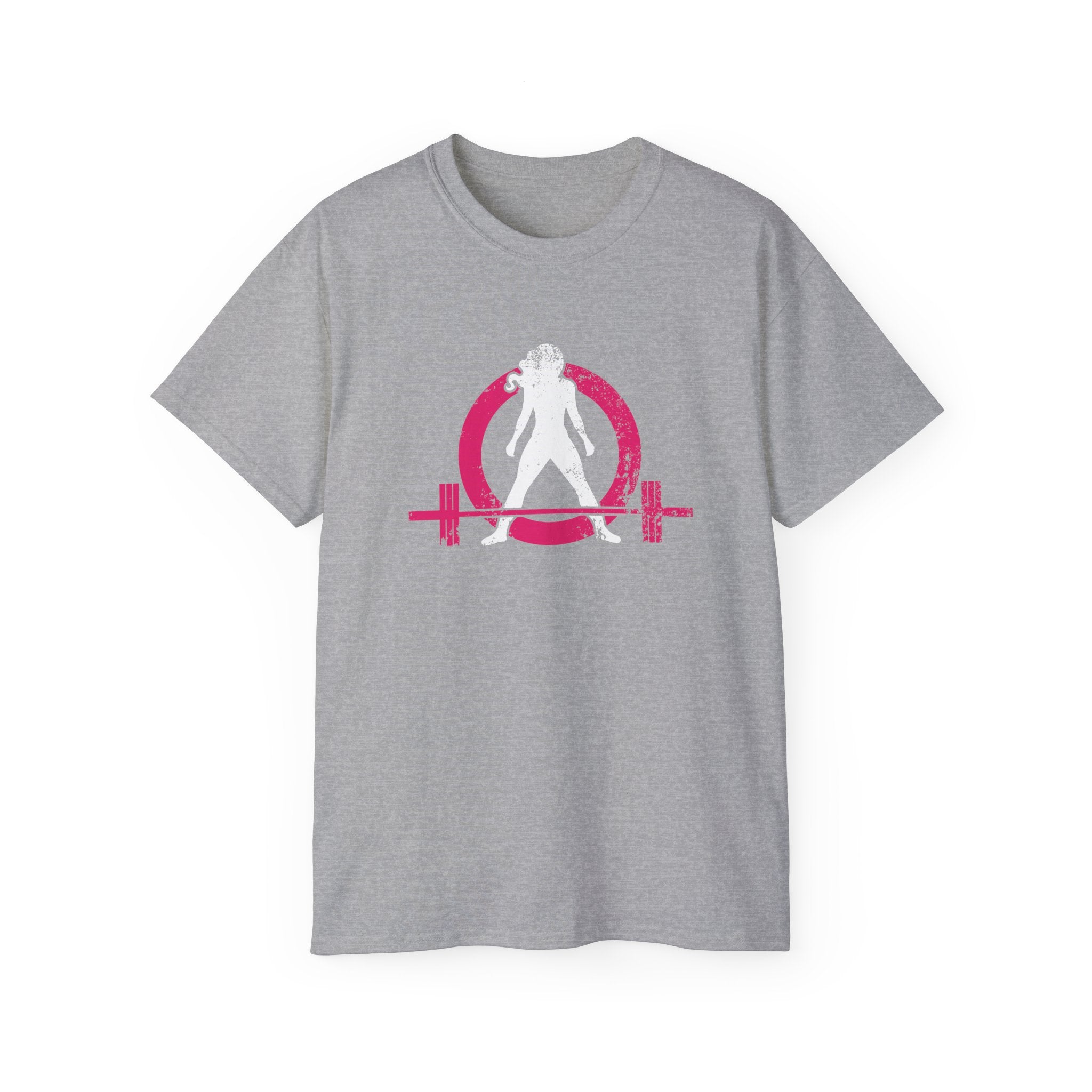 Strong Not Skinny - Unisex Ultra Cotton Tee - Color Distressed Logo