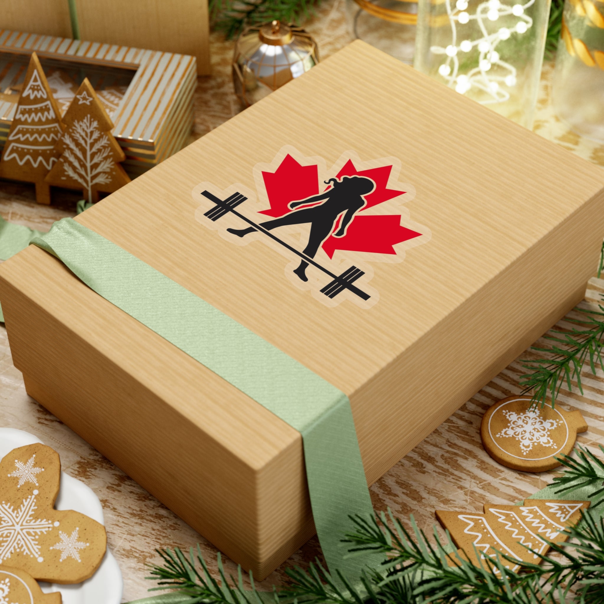 Kiss-Cut Stickers - Canada Logo Dark