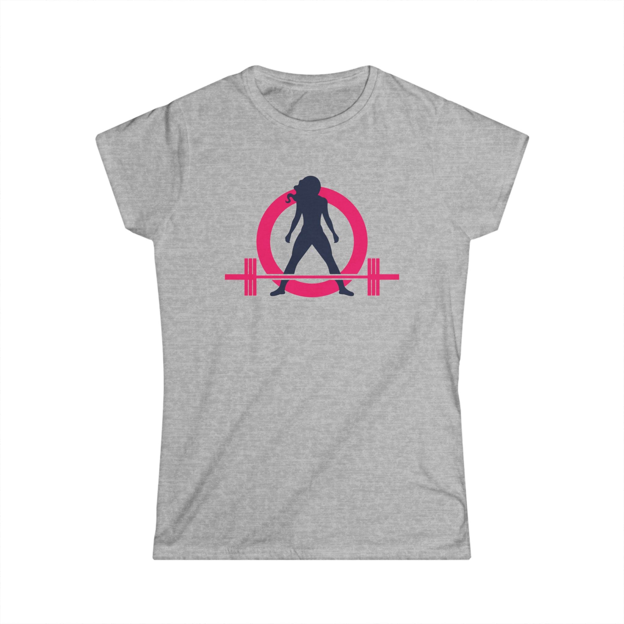 Women's Softstyle Tee - WWLW Classic Light Logo - Plain Back