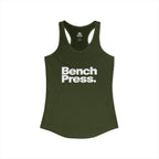 Bench Press. - Women's Ideal Racerback Tank
