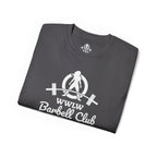Barbell Club - Unisex Ultra Cotton Tee - White Logo