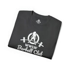 Barbell Club - Unisex Ultra Cotton Tee - White Logo