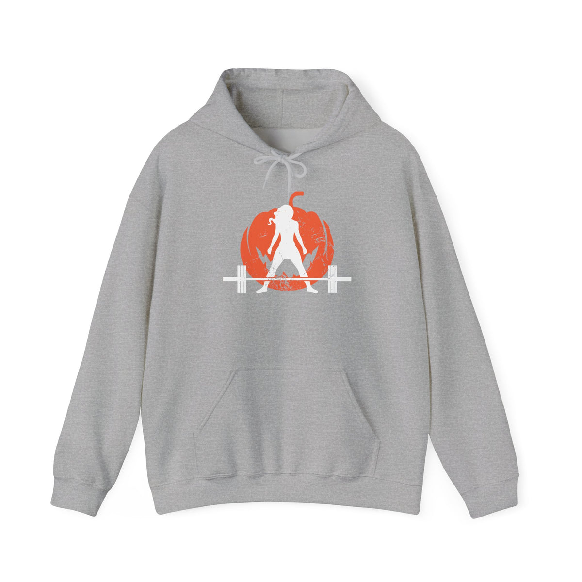 Halloween Pumpkin - Unisex Heavy Blend Hooded Sweatshirt - Dark Logo