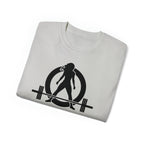 Classic Logo Black - Unisex Ultra Cotton Tee - Plain Back