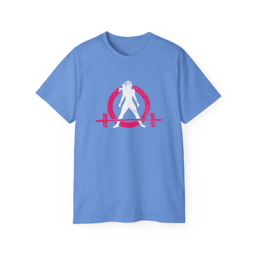 Strong Not Skinny - Unisex Ultra Cotton Tee - Color Distressed Logo