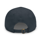 Lift Like A Girl Leather Patch Hat - White Font