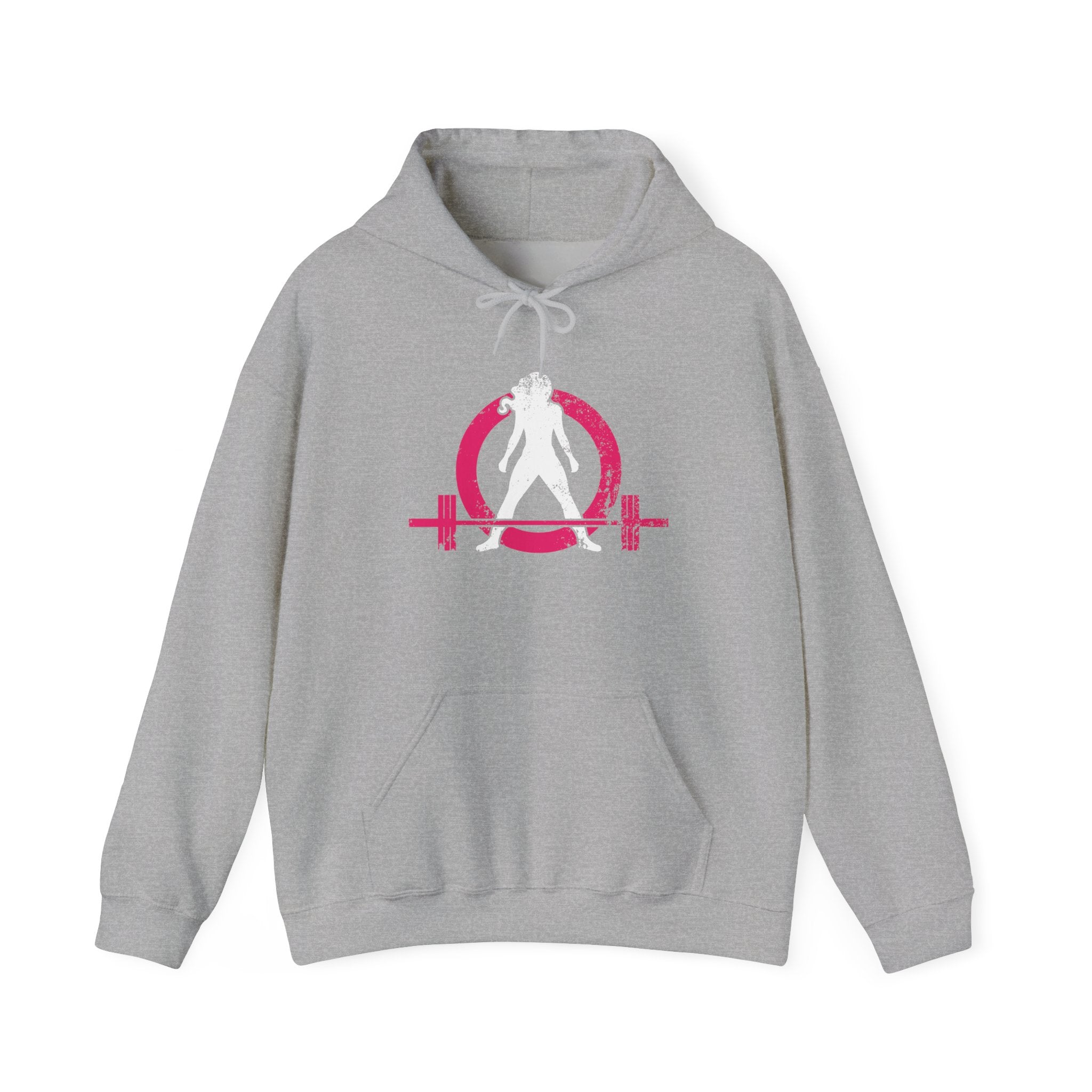 WWLW Hoodie – Unisex Heavy Blend™ Hooded Sweatshirt (Color Distressed Logo, Plain Back) 🎨💪