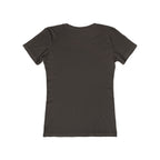 Women's The Boyfriend Tee - Canada Dark Logo - Plain Back