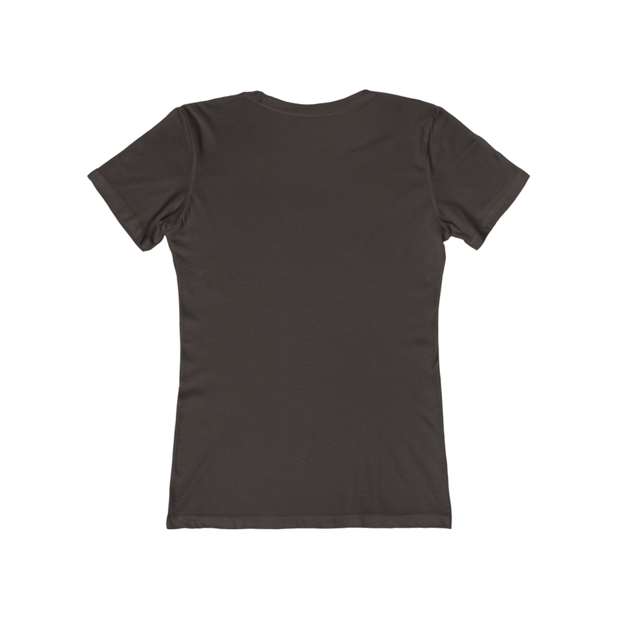 Women's The Boyfriend Tee - Canada Dark Logo - Plain Back