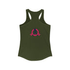 Strong Not Skinny – Women’s Racerback Tank | Distressed Color Logo