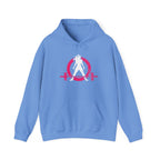 WWLW Hoodie – Unisex Heavy Blend™ Hooded Sweatshirt (Color Distressed Logo, Plain Back) 🎨💪