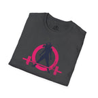 WWLW Distressed Logo Inverted - Unisex Softstyle T-Shirt - Plain Back (BEST SELLER)