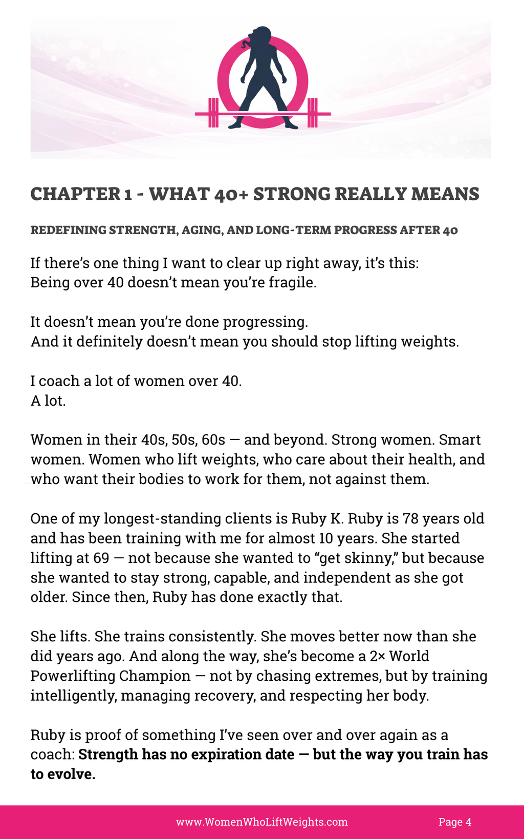 40+ STRONG — Digital Mini-Guide