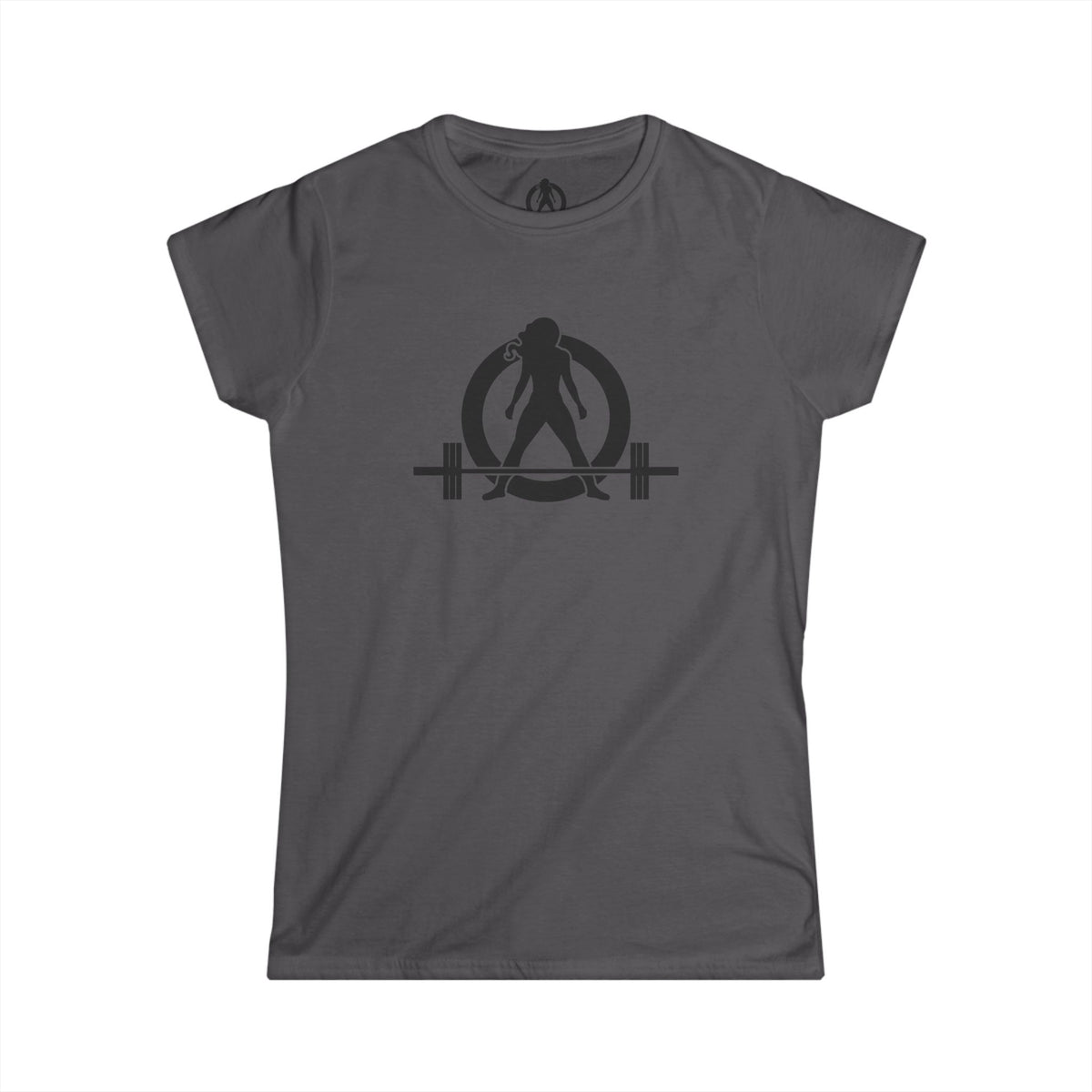 Grandma Lifts - Women's Softstyle Tee - White Logo Front & Back