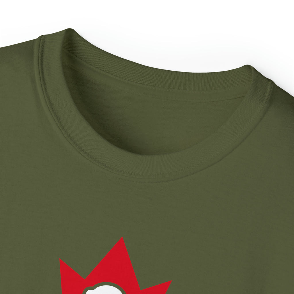 Canada Logo Dark - Unisex Ultra Cotton Tee - Plain Back