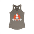 Halloween Deadlift Logo V2 - Women's Ideal Racerback Tank - Plain Back