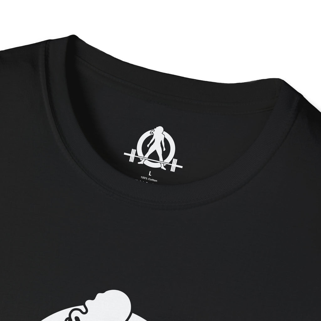 The Bar Is Loaded -  Unisex Softstyle T-Shirt - White Logo