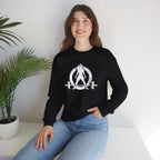 Inconvenient to Fuck With - Black Crewneck Sweatshirt - WWLW Front + Slogan Back