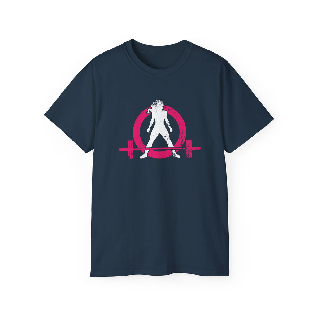 Strong Not Skinny - Unisex Ultra Cotton Tee - Color Distressed Logo