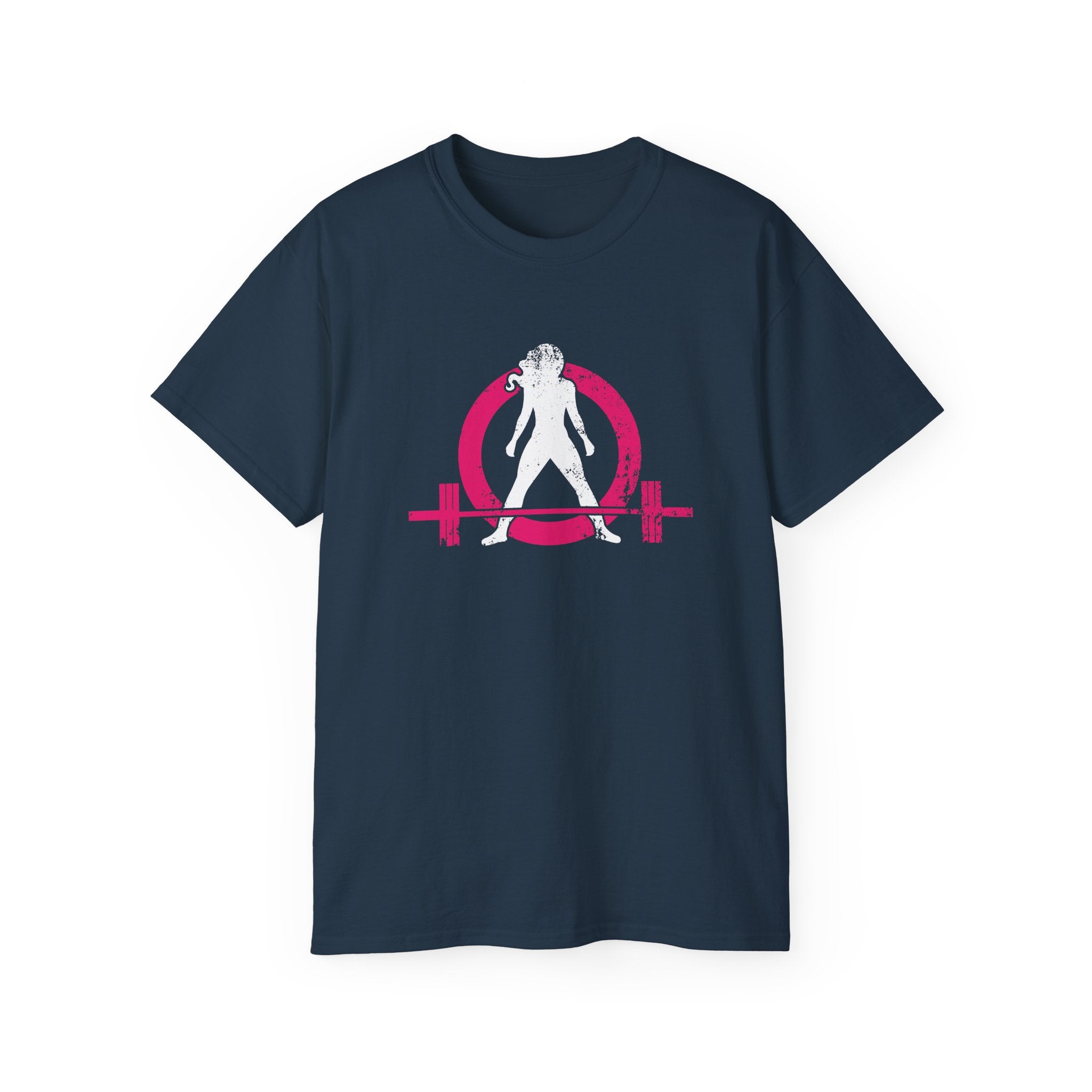 Strong Not Skinny - Unisex Ultra Cotton Tee - Color Distressed Logo