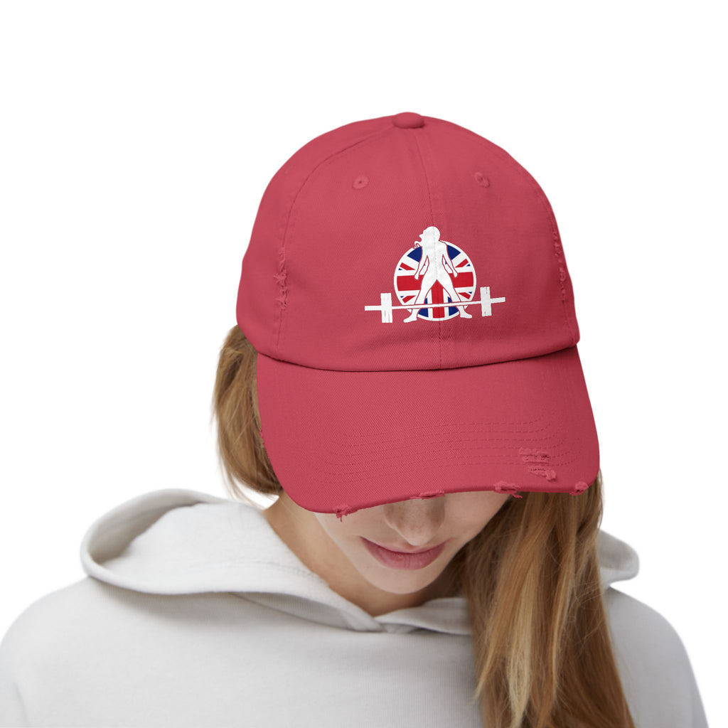 WWLW UK Logo - Unisex Distressed Cap