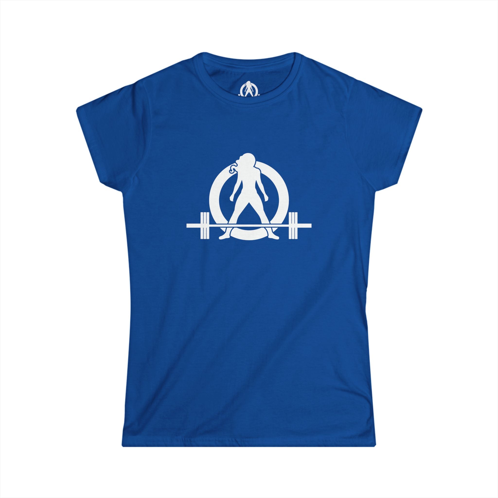I DON’T WANT TO LOOK SKINNY I WANT TO LOOK LIKE I CAN KICK YOUR ASS - Women's Softstyle Tee - WWLW White Logo