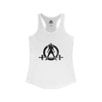WWLW Distressed Black Logo - Racer Back Tank Top (Best Seller)