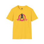 WWLW Distressed Logo Inverted - Unisex Softstyle T-Shirt - Plain Back (BEST SELLER)