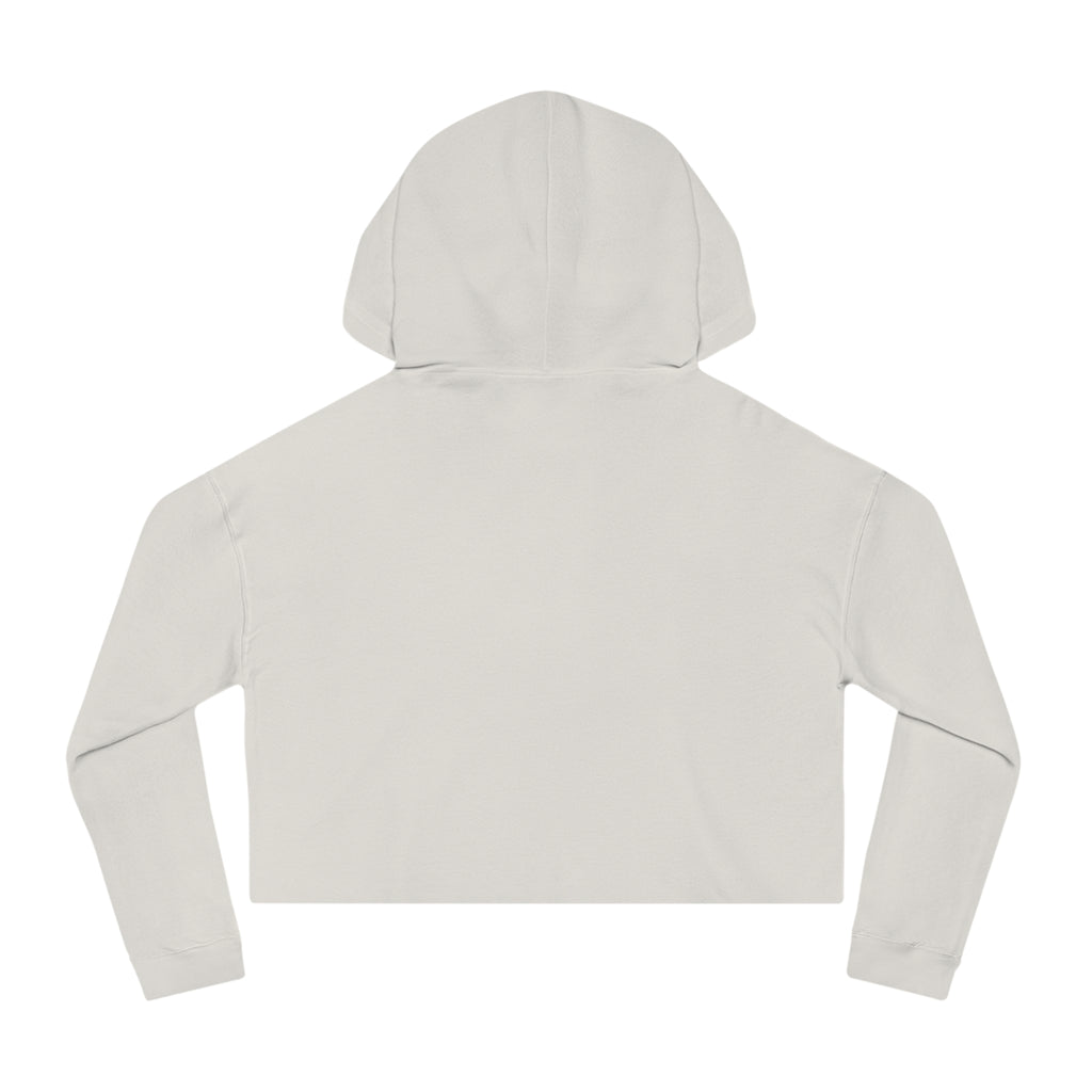 Bench Press. - Cropped Hooded Sweatshirt