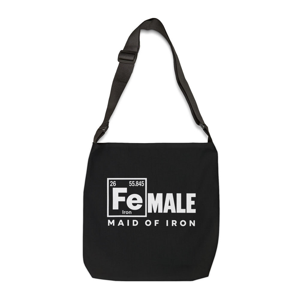 Maid of Iron - Adjustable Gym Tote Bag