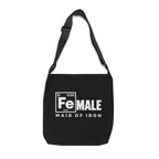 Maid of Iron - Adjustable Gym Tote Bag