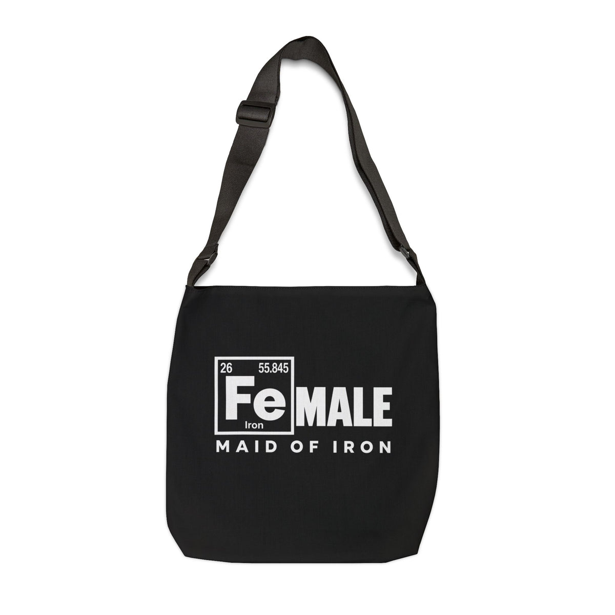 Maid of Iron - Adjustable Gym Tote Bag