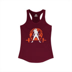 Halloween Graveyard - Women's Ideal Racerback Tank - Plain Back