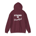 Strong Is Beautiful - Unisex Heavy Blend Hooded Sweatshirt - Classic Logo  (BEST SELLER)