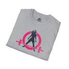 WWLW Distressed Logo Inverted - Unisex Softstyle T-Shirt - Plain Back (BEST SELLER)