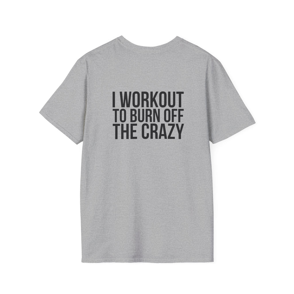 Cardio? Lift Weights Faster - Unisex Softstyle T-Shirt - Front Logo