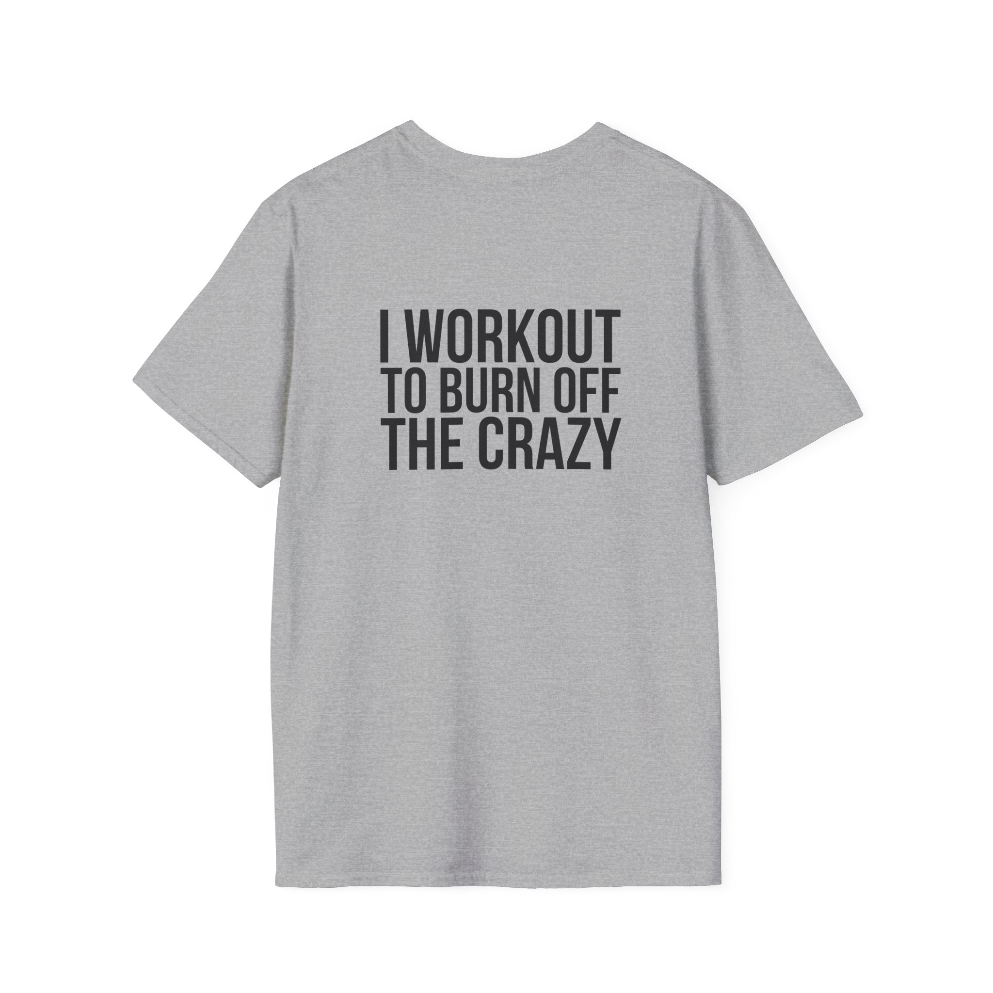 Cardio? Lift Weights Faster - Unisex Softstyle T-Shirt - Front Logo