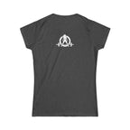 Strong Not Skinny – Women’s Softstyle Tee (Distressed Logo)
