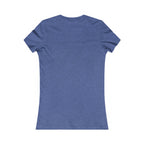 Iron Sharpens Iron - Women's Favorite Tee - Black Logo - Plain Back