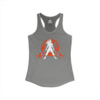 Halloween Graveyard - Women's Ideal Racerback Tank - Plain Back