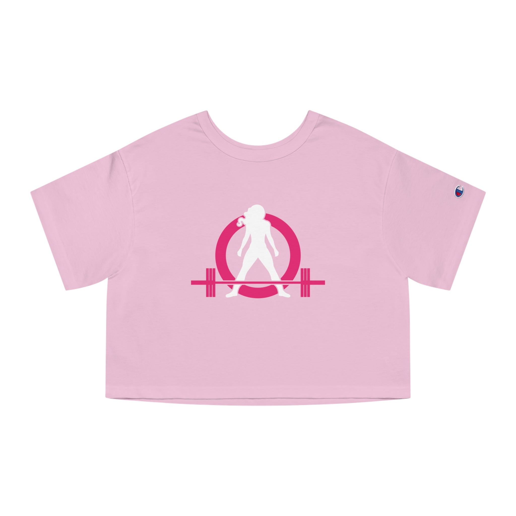 Champion Women's Heritage Cropped T-Shirt - Classic Color Logo