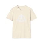 STRONG NOT SKINNY - Unisex Soft-style Tee - White Front & Back Logo