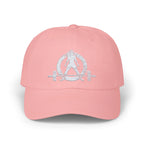 Classic Dad Cap - White Distressed Logo