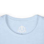 Lift Heavy Run Fast - Women's Softstyle Tee - White Front Logo