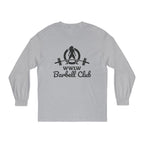 WWLW Barbell Club - Unisex Long Sleeve T-Shirt - Black Logo