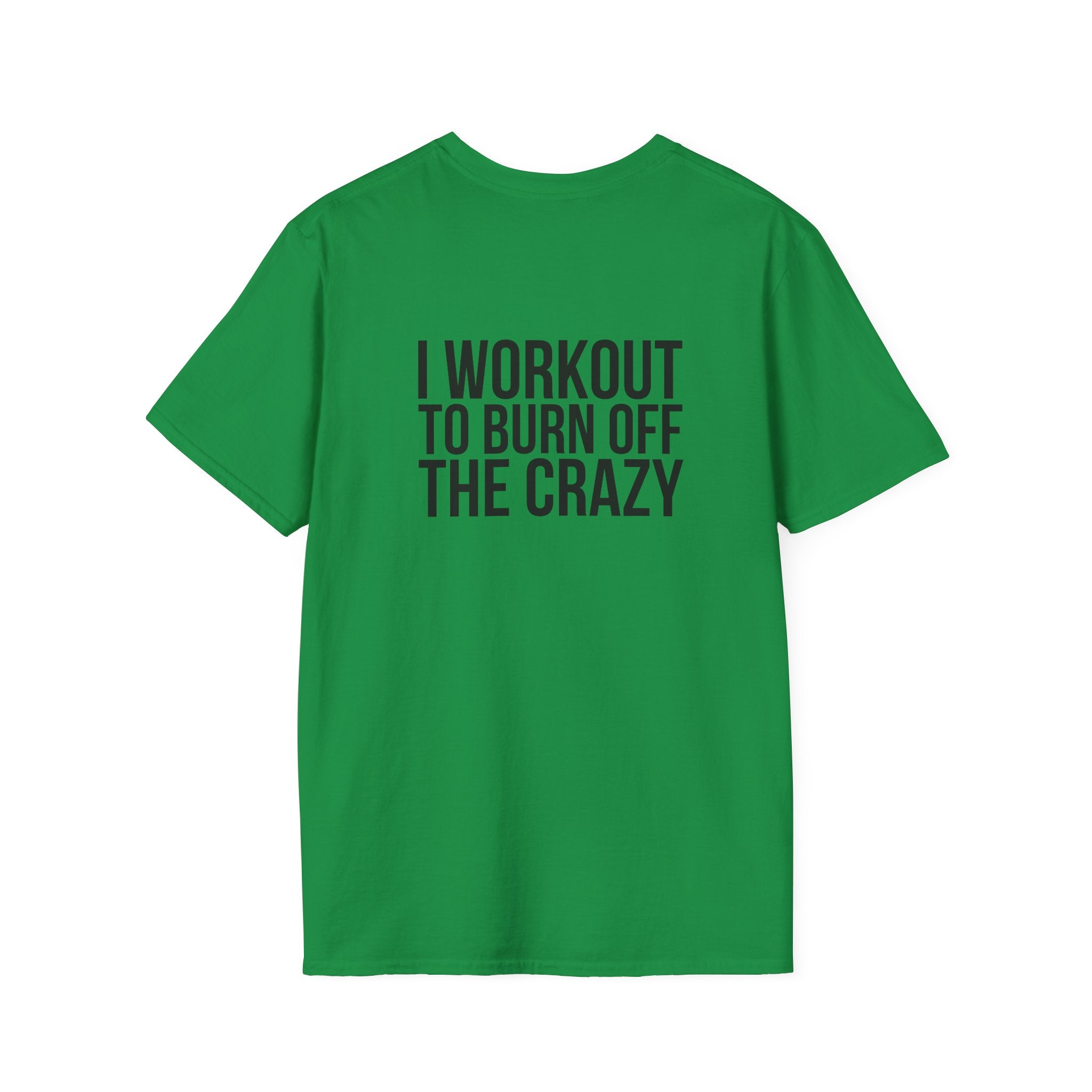 Cardio? Lift Weights Faster - Unisex Softstyle T-Shirt - Front Logo