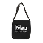 Maid of Iron - Adjustable Gym Tote Bag