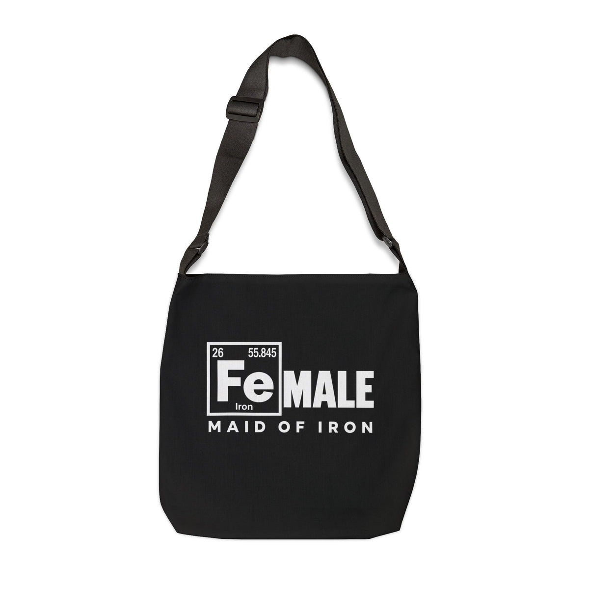 Maid of Iron - Adjustable Gym Tote Bag